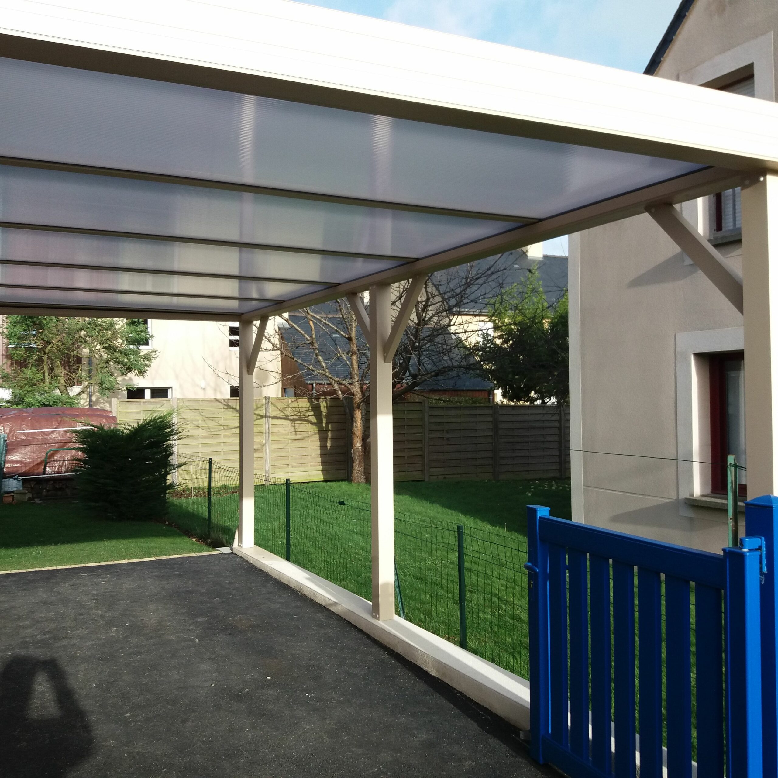 carport camping car surface